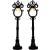 Accessori Lemax Set di 2 lampioni Parisien a pile