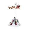 Accessorio Lemax animato (H33 cm) Babbo Natale volante