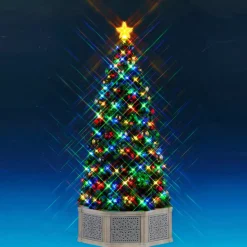 Accessorio Lemax luminoso e musicale (H39 cm) albero di Natale Bluetooth