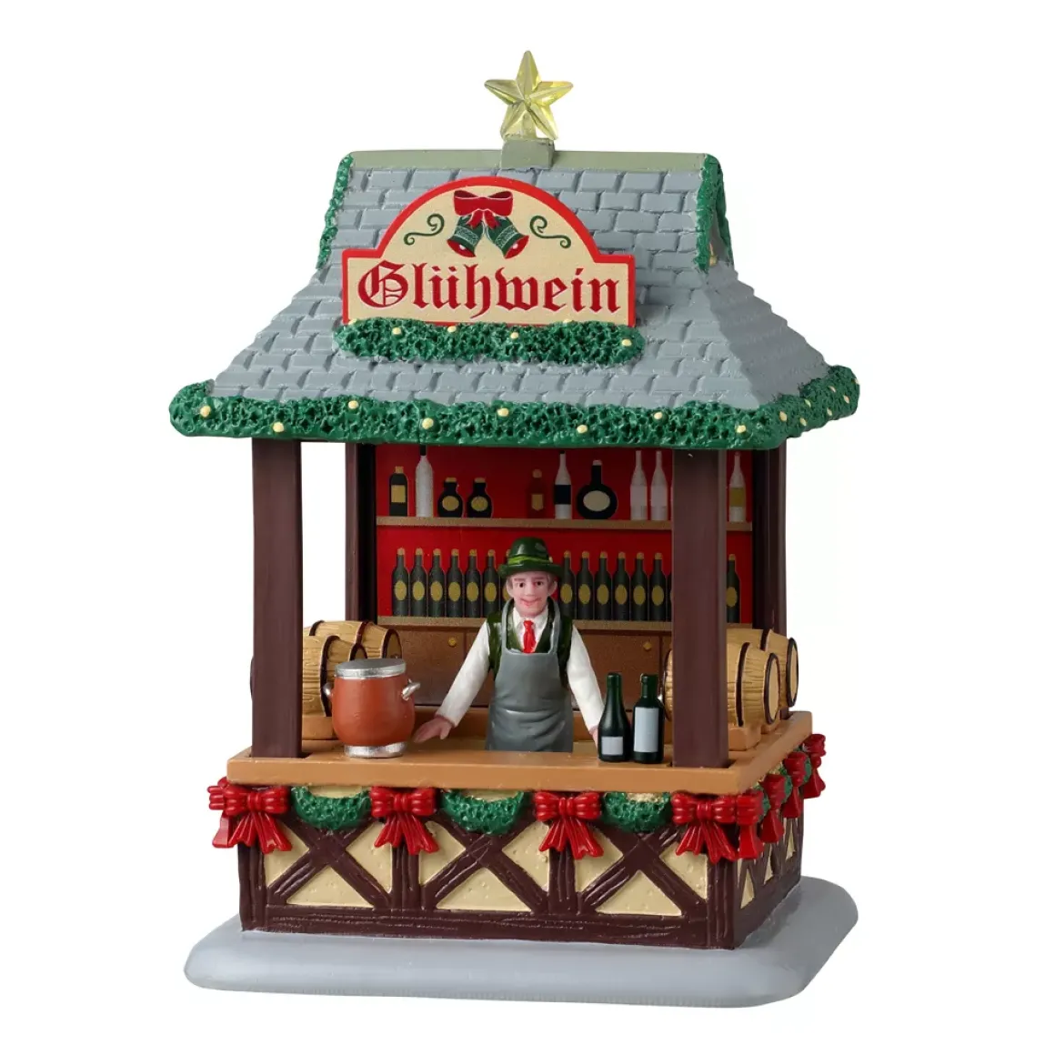 Accessorio Lemax Stand di vino Gluhwein