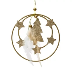 Alberi di Natale Couronne sapin Oro