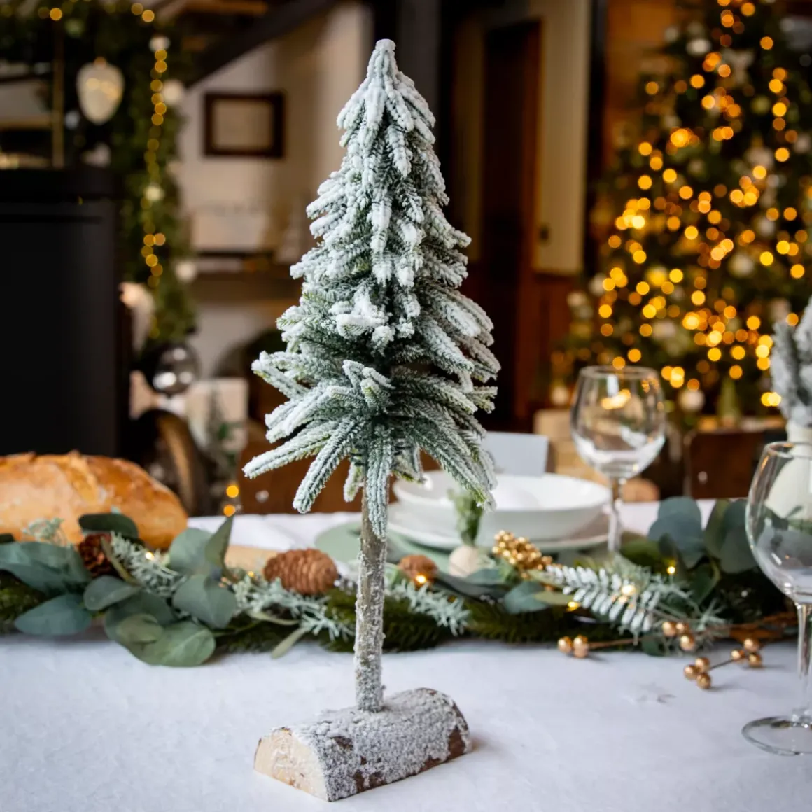 Albero artificiale da tavolo Costy Alt. 45 cm Verde smeraldo