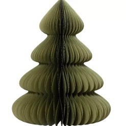 Albero di carta da posizionare (H90 cm) Chiusura Magnetica Verde