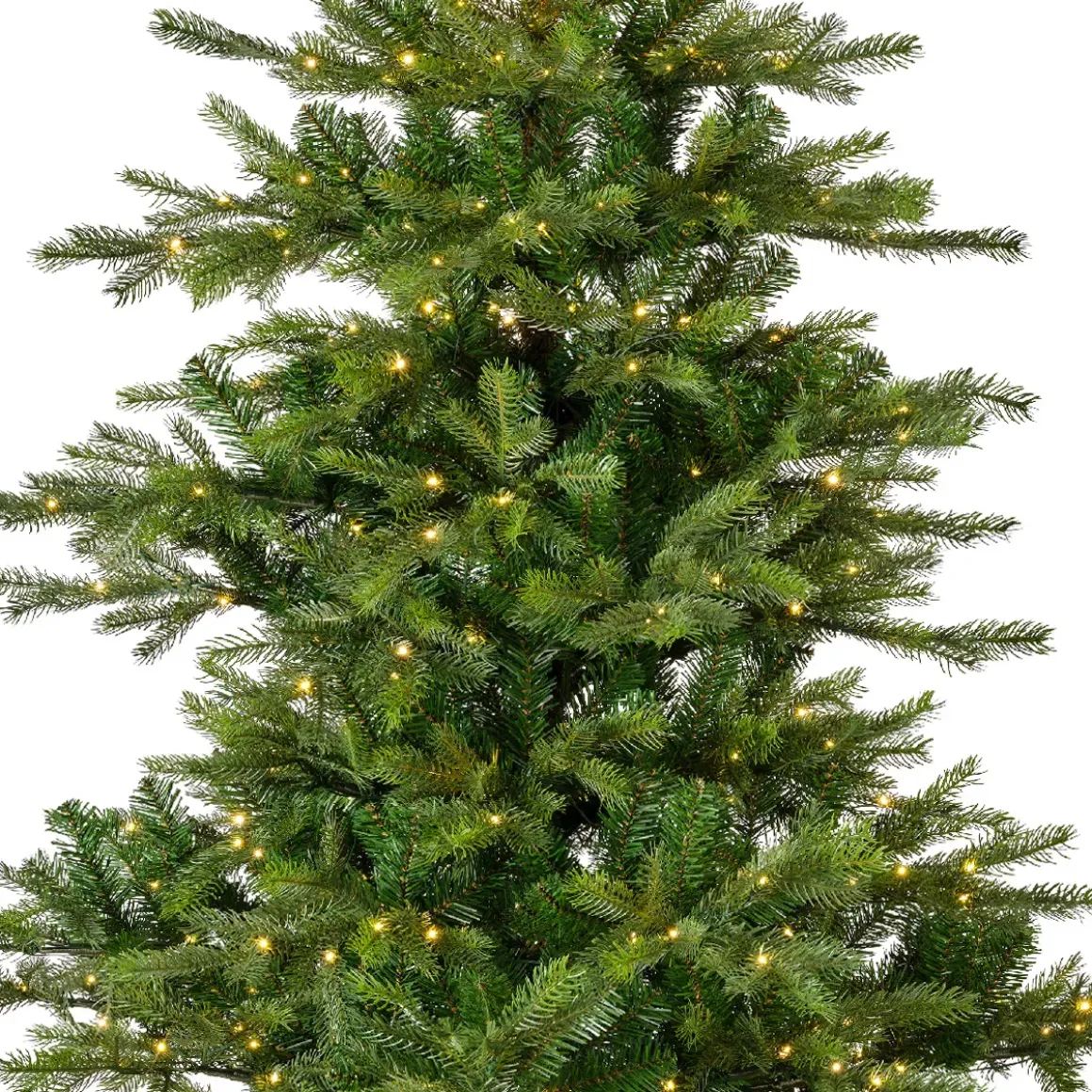 Albero di Natale artificiale luminoso 700 LED H240 cm Glorious Verde abete