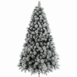 Albero di Natale artificiale Edmonton Alt. 210 cm Verde innevato