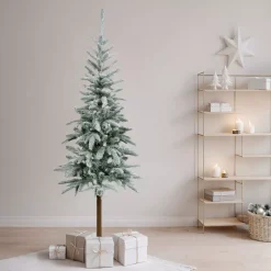 Albero di Natale artificiale (H210 cm) Glockner Verde innevato