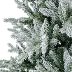 Albero di Natale artificiale Allix Alt. 150 cm Verde innevato