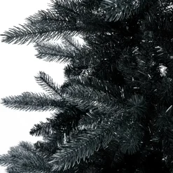Albero di Natale artificiale (H180 cm) Monaco Nero