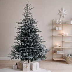 Albero di Natale artificiale Glorious Alt. 240 cm Verde innevato