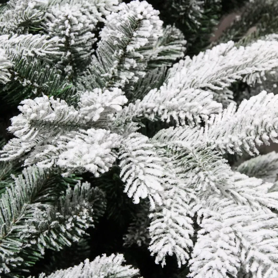 Albero di Natale artificiale Glorious Alt. 240 cm Verde innevato