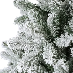 Albero di Natale artificiale H300 cm King Verde innevato