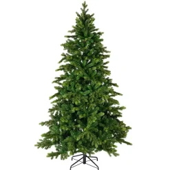 Albero di Natale artificiale Caucasia Nordmann Alt. 150 cm Verde abete