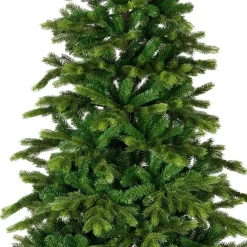 Albero di Natale artificiale Caucasia Nordmann Alt. 240 cm Verde abete