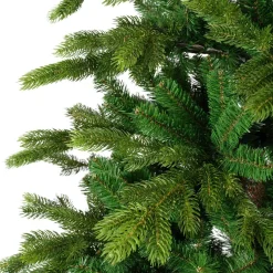 Albero di Natale artificiale Caucasia Nordmann Alt. 240 cm Verde abete