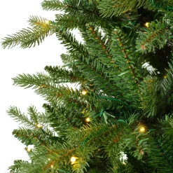 Albero di Natale artificiale luminoso 740 LED (H270 cm) Allix Verde abete