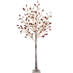 Albero luminoso 480 LED (H180 cm) Betulla Cressy Bianco caldo