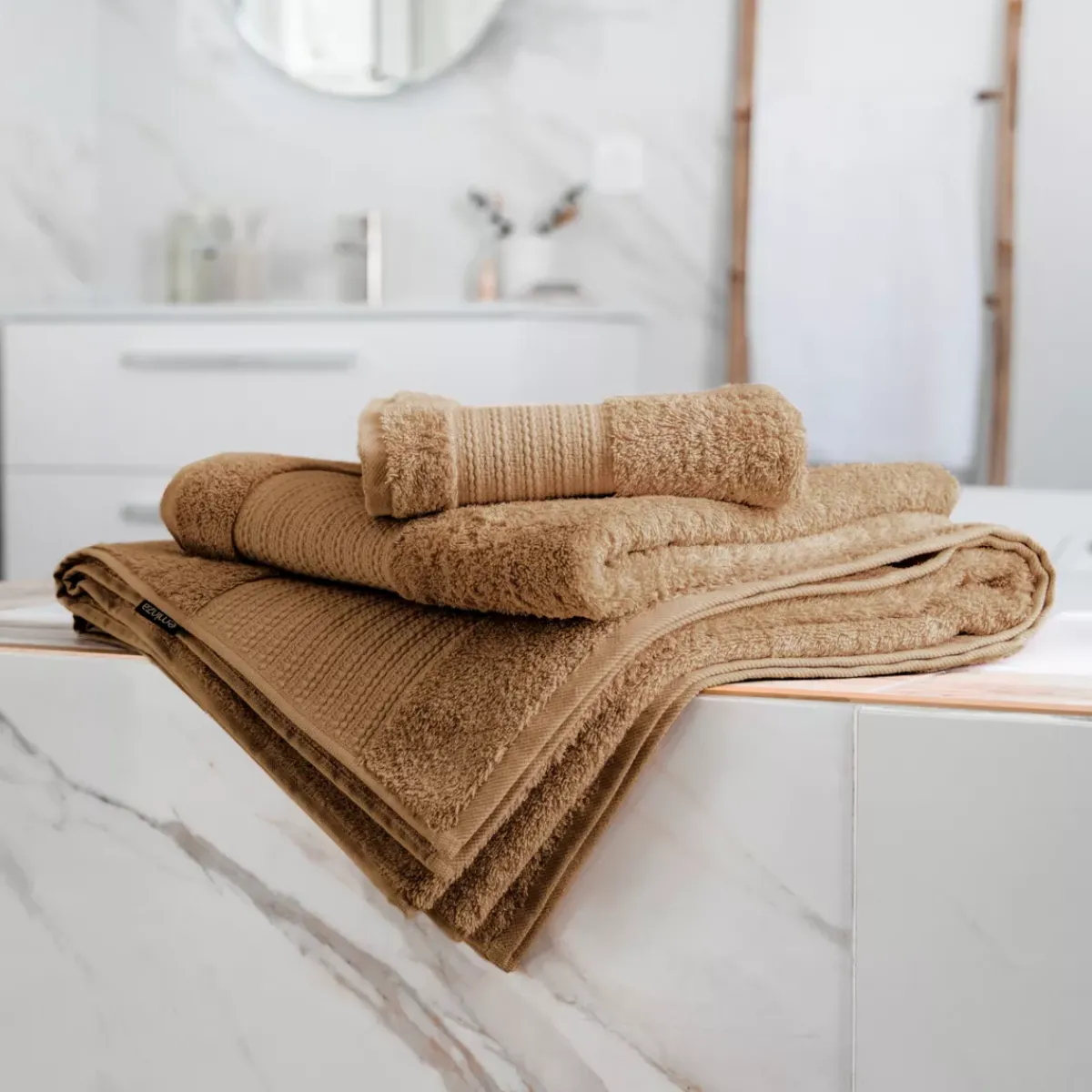 New Asciugamano bagno cotone bio Méline Biancheria Bagno|Asciugamani Bagno