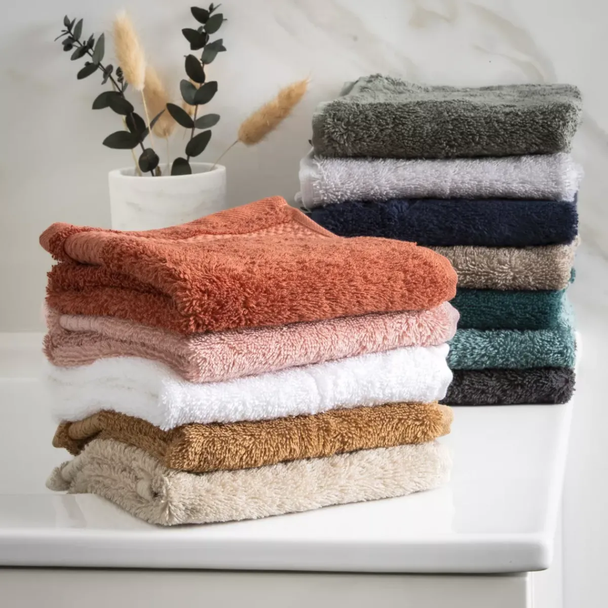 New Asciugamano bagno cotone bio Méline Biancheria Bagno|Asciugamani Bagno