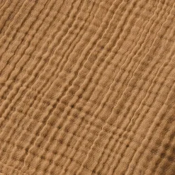Asciugamano da bagno in garza di cotone (70 x 130 cm) Gaia Camel