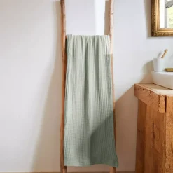 Outlet Asciugamano da bagno in garza di cotone Gaia Biancheria Bagno|Asciugamani Bagno