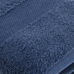 Asciugamano in cotone (90 x 150 cm) Timeless Blu navy