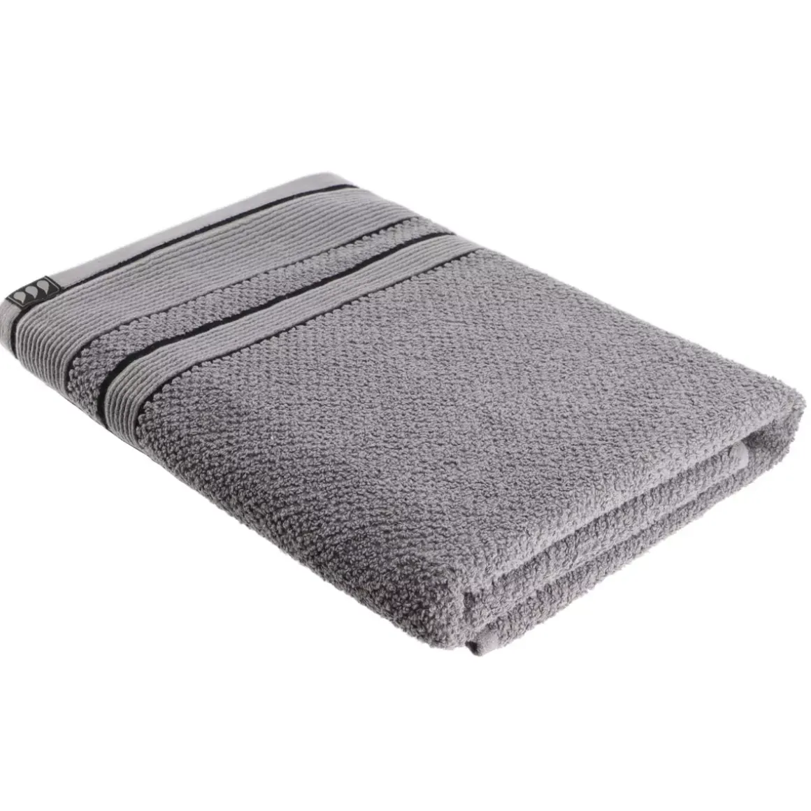Asciugamano (70 x 130 cm) Black Line Grigio / nero