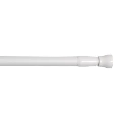 Clearance Asta autobloccante estensibile (L135 - L250 / D22 mm) a Pressione satinato Tende Trasparenti : Aste, Bastoni Supporti