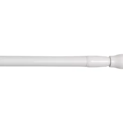 Hot Asta autobloccante estensibile rotonda (L70 - 120 cm / D22 mm) Pressione satinato Tende Trasparenti : Aste, Bastoni Supporti|Bastoni Multiuso