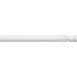 Best Asta autobloccante estensibile rotonda (L80 - 110 cm / D10 mm) Pia satinato Tende Trasparenti : Aste, Bastoni Supporti|Bastoni Multiuso