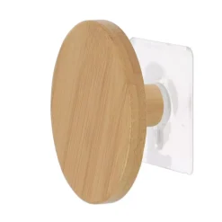 Attaccapanni da parete adesivo (D8,5 cm) easy Chic Naturale
