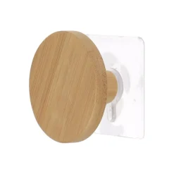Attaccapanni da parete adesivo (D6,5 cm) Easy Chic Naturale