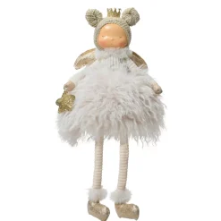 Bambola fatta a mano (H52 cm) Emma Plumette