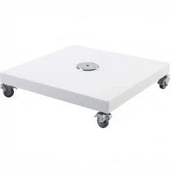 Base con ruote per ombrellone Elyra Bianco