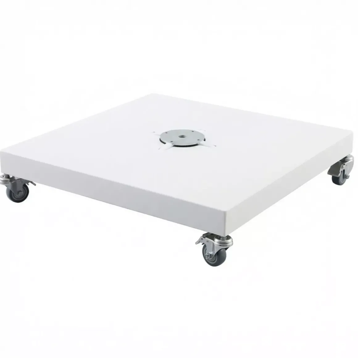 Base con ruote per ombrellone Elyra Bianco