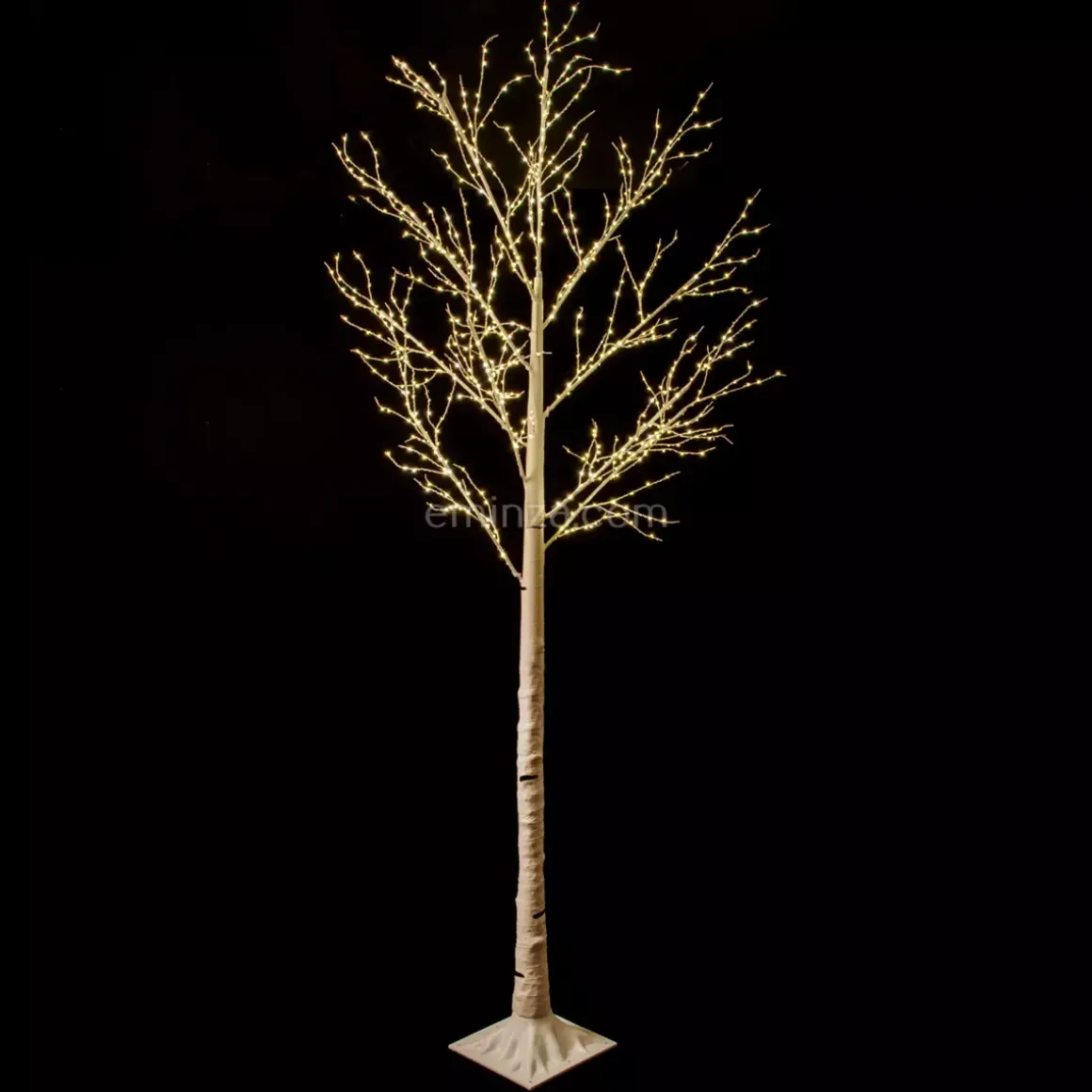 Betulla luminosa Lumina Alt. 220 cm Bianco caldo