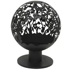 Caminetto braciere (D50 x Alt 63 cm) da esterno Nero