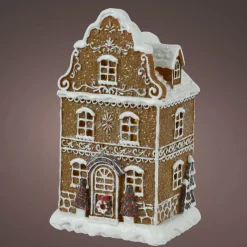 Casetta del villaggio a pile (H20 cm) Dolcezza pan di spezie