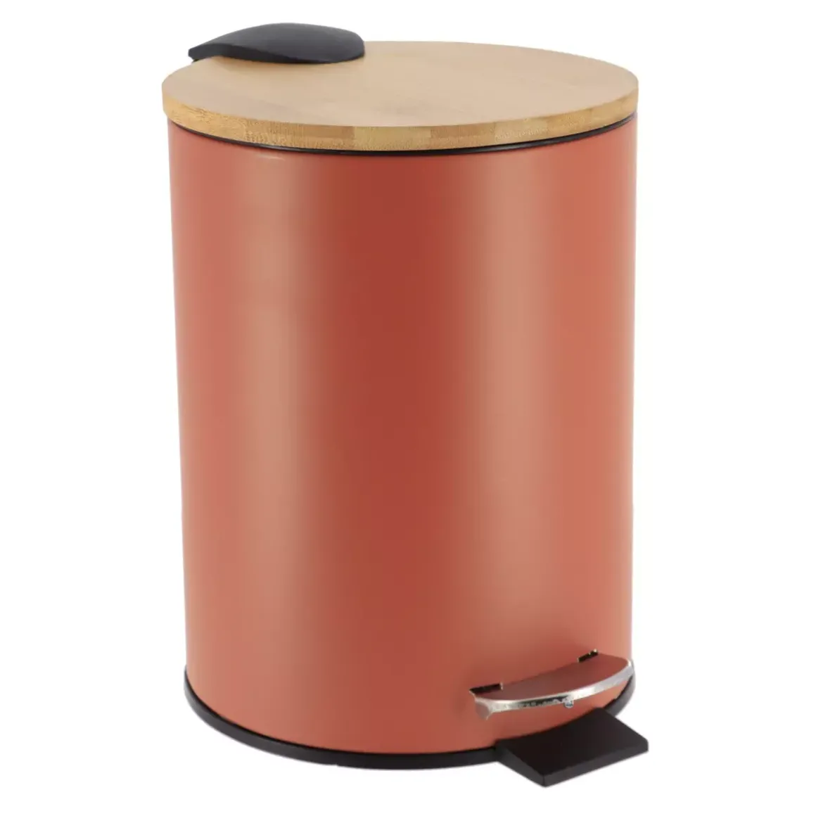 Cestino a pedale con chiusura rallentata Timeless Terracotta