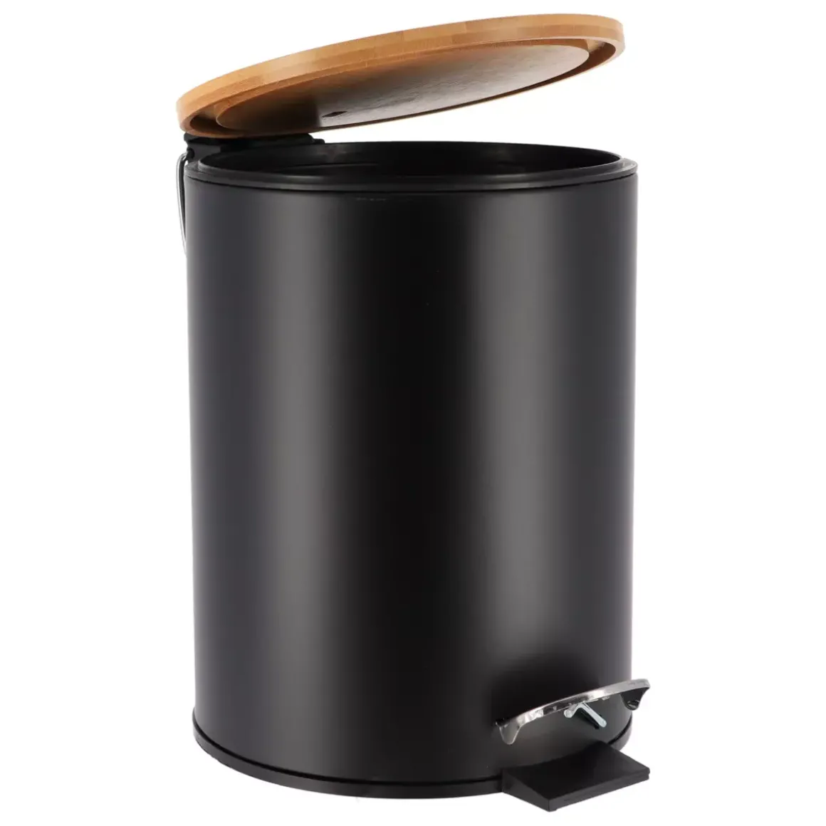 Cestino a pedale con chiusura rallentata Timeless Nero