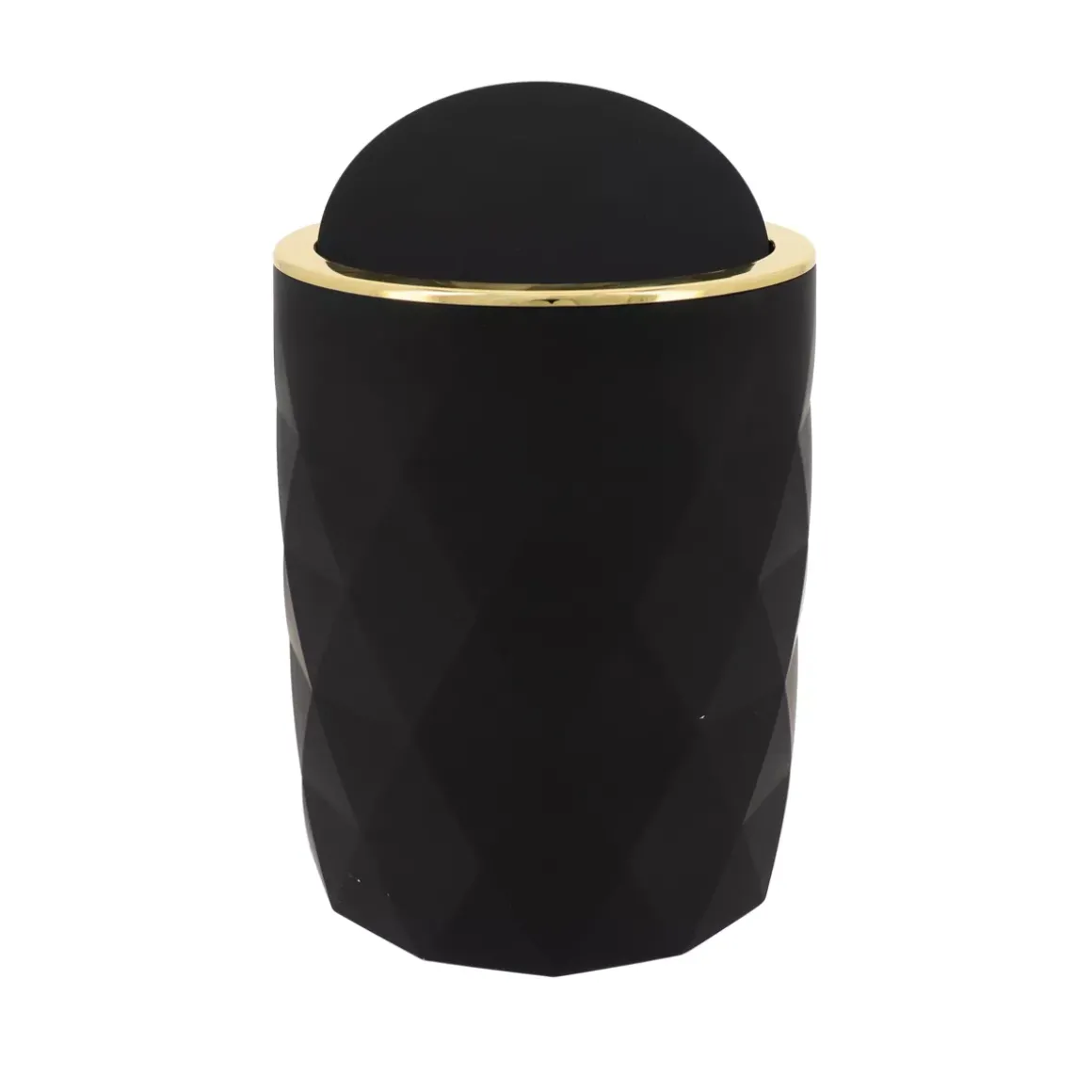 Cestino da bagno 6L Rubby Nero