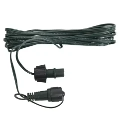 Connettore prolunga cavo verde 20 m 2 ghirlande sistema LED Collegabili