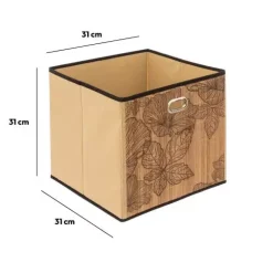 Contenitore (31 x 31 cm) Blackflora Legno