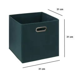 Contenitore (31 x 31 cm) Helena Blu perolio