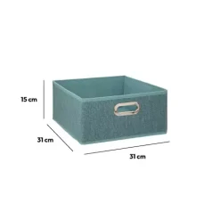 Contenitore ( 31 x 15 cm) Helena Blu perolio