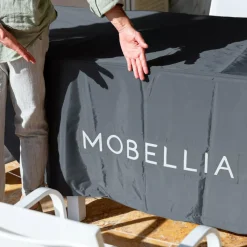 Clearance Copertura protettiva impermeabile per tavolo rettangolare (225 x 125 cm) Grigio Copertura Protettiva|Accessori E Cuscini