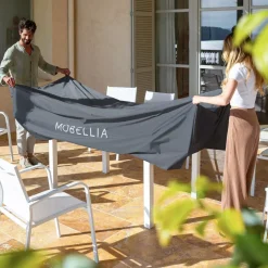 Clearance Copertura protettiva impermeabile per tavolo rettangolare (225 x 125 cm) Grigio Copertura Protettiva|Accessori E Cuscini