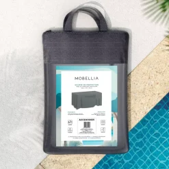 Clearance Copertura protettiva impermeabile XL per tavolo rettangolare (308 x 190 cm) Grigio Accessori E Cuscini|Copertura Protettiva
