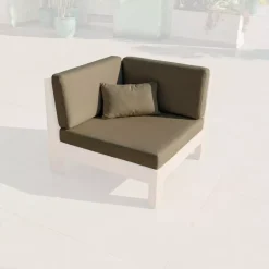 Online Coperture di cuscino di ricambio per angolare Bornéo Marrone sepia Accessori E Cuscini