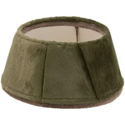 Copribase albero di Natale (D55 cm) Ecopelliccia Verde