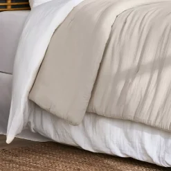 Outlet Copriletto in garza di cotone Gaïa pampa Copriletti, Trapuntine E Runner Letto